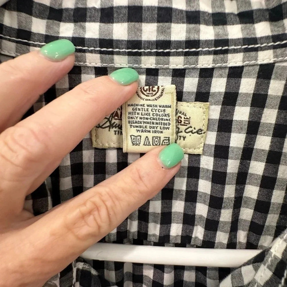 ⛰️ American Rag Western Shirt Snap Closures / Size Lg - Beautiful Shirt ⛰️ - Picture 5 of 9
